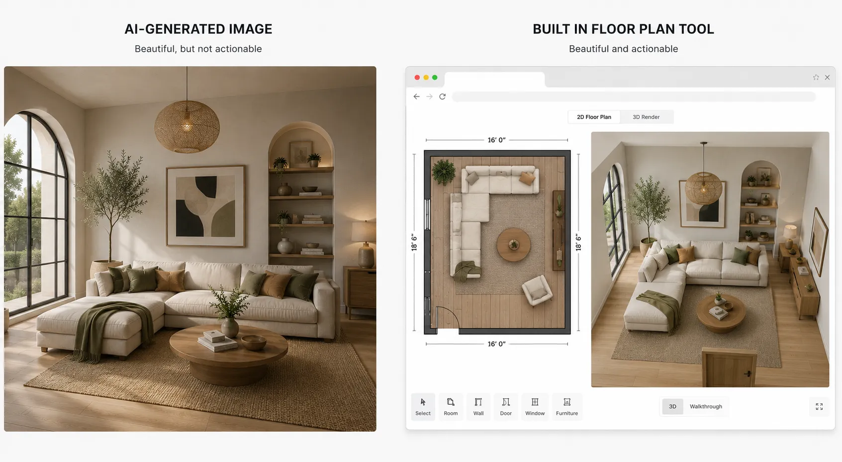 RoomGPT vs Real Room Planners