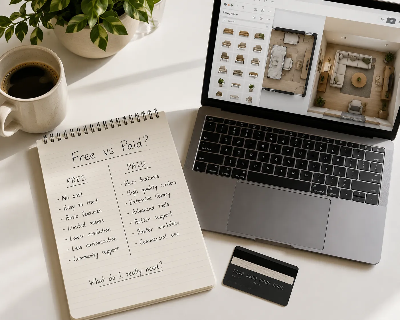Planner 5D Free Plan: What You Actually Get