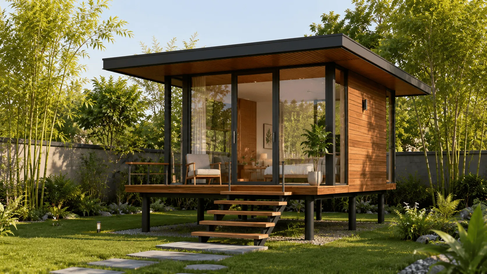 Biến Thể Nhà Sàn Đơn Giản Đương Đại