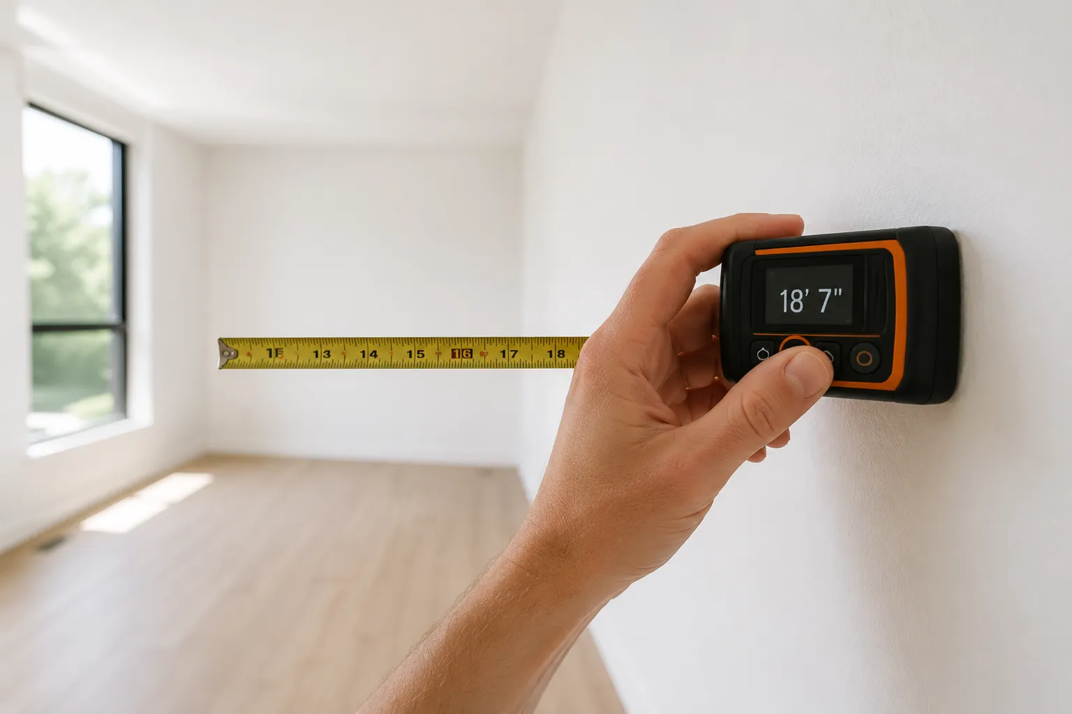 Step 1: Set up your room in a room designer